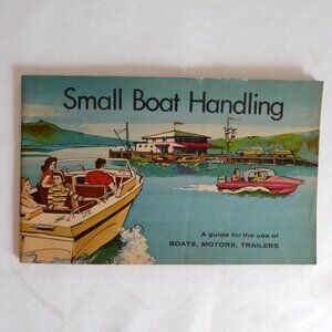 VINTAGE 1965 OUTBOARD BOATING CLUB SMALL BOAT HANDLING BOOKLET